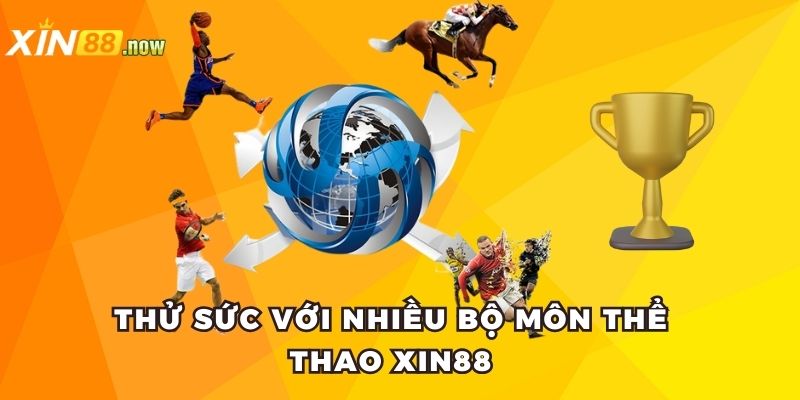 Thử sức với nhiều bộ môn thể thao Xin88